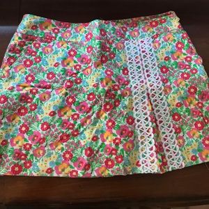 Lilly Pulitzer Floral Skort